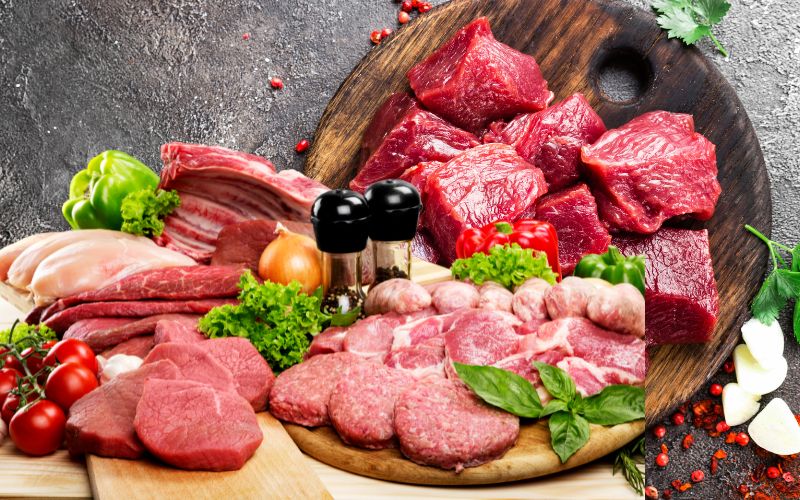 thịt bò chứa rất nhiều protein