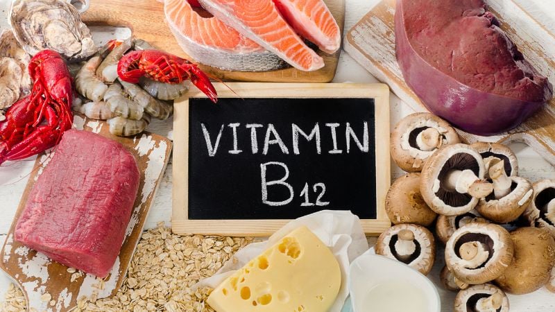 thực phẩm giàu vitamin b12