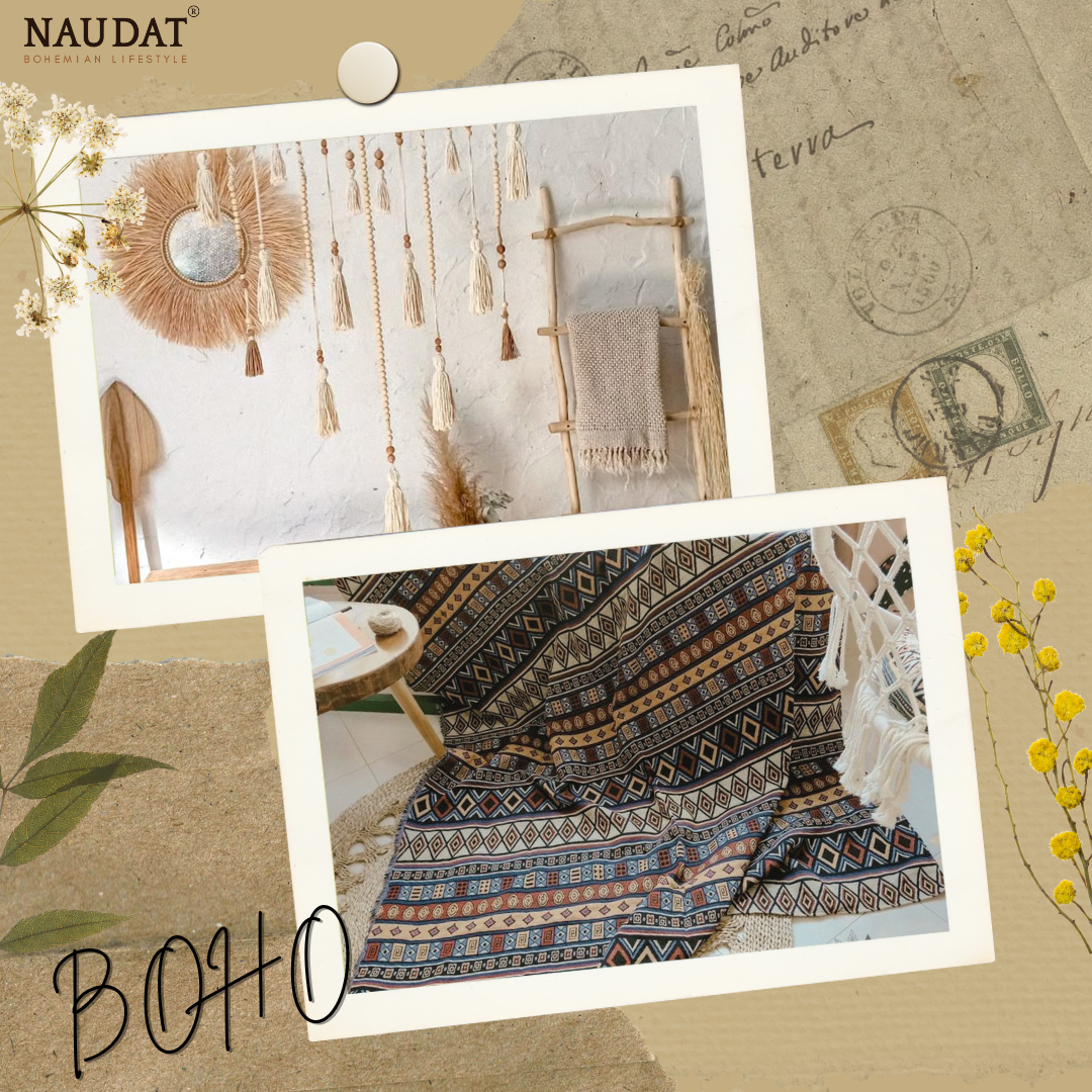 Phụ Kiện Trang Trí Boho Đẹp Và Độc Đáo Cho Không Gian Sống