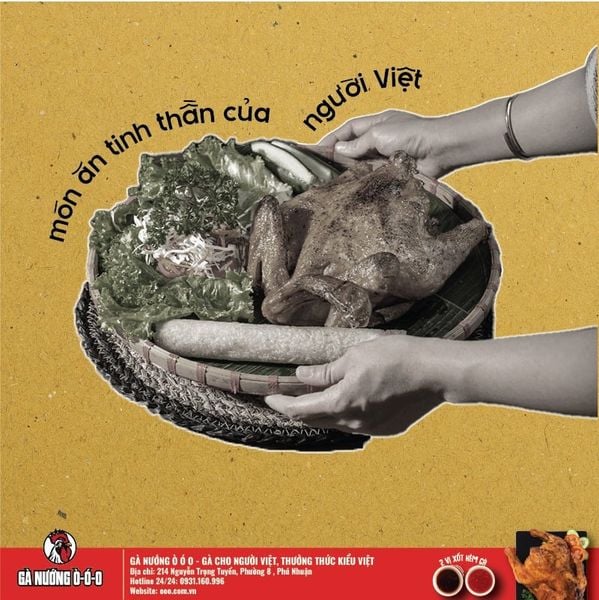 gà nướng cơm lam - gà nướng Ò Ó O