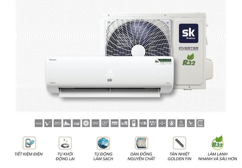 So sánh điều hòa sumikura và funiki