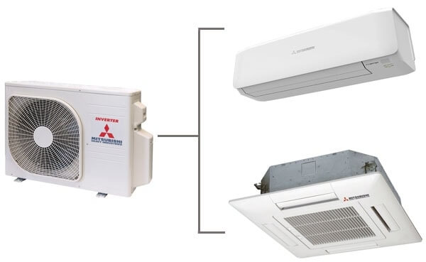 Điều hòa Multi Mitsubishi SCM100ZM-S và sự vượt trội trong tính năng sản phẩm