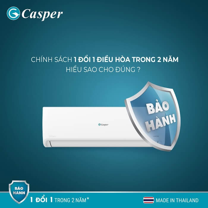 Điều hòa Casper có xuất xứ từ đâu? Chất lượng có đảm bảo không?