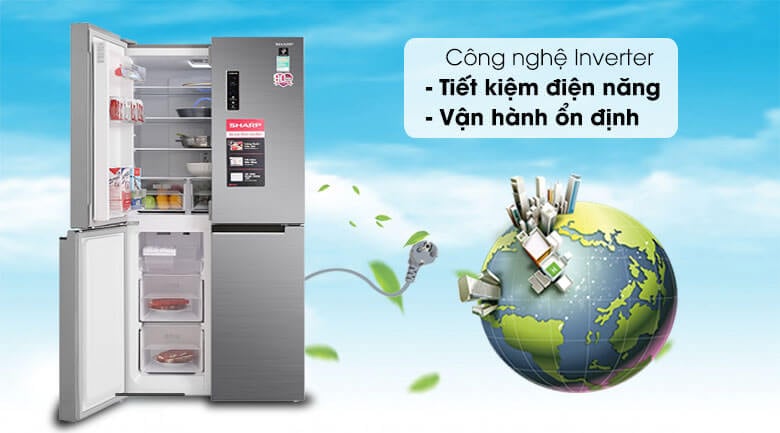 4 chiếc tủ lạnh inverter tiết kiệm điện giải quyết nỗi lo của mọi gia đình
