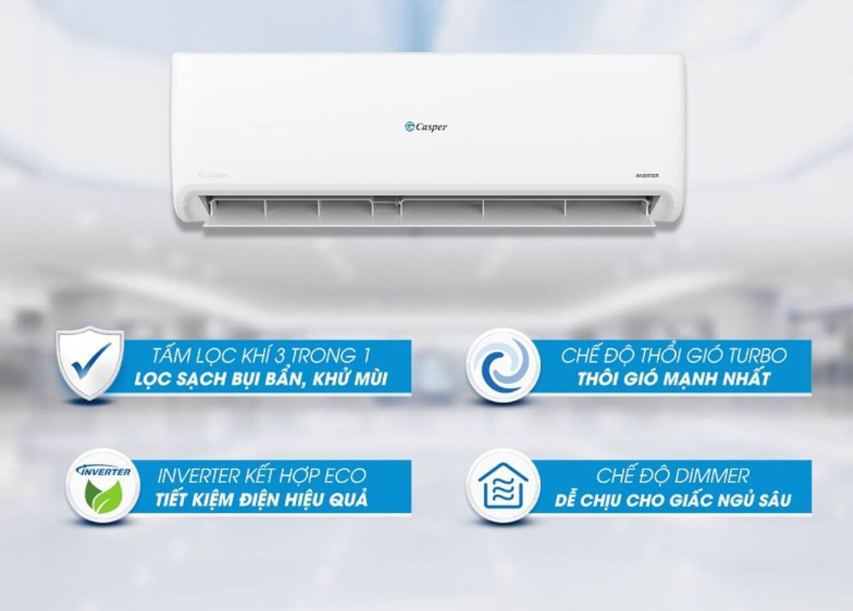 Top 5 Lý Do Nên Mua Điều Hòa Casper 12000BTU Ngay Hôm Nay