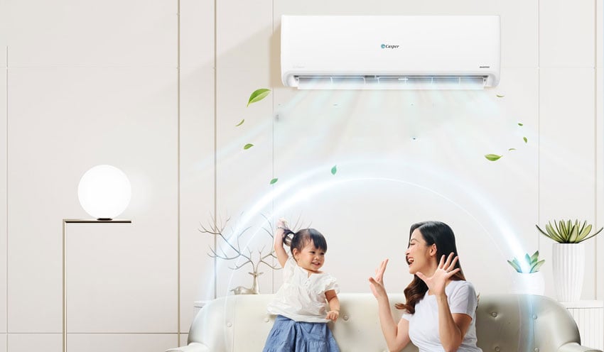 So sánh điều hòa Casper 9000BTU với các thương hiệu phổ biến khác