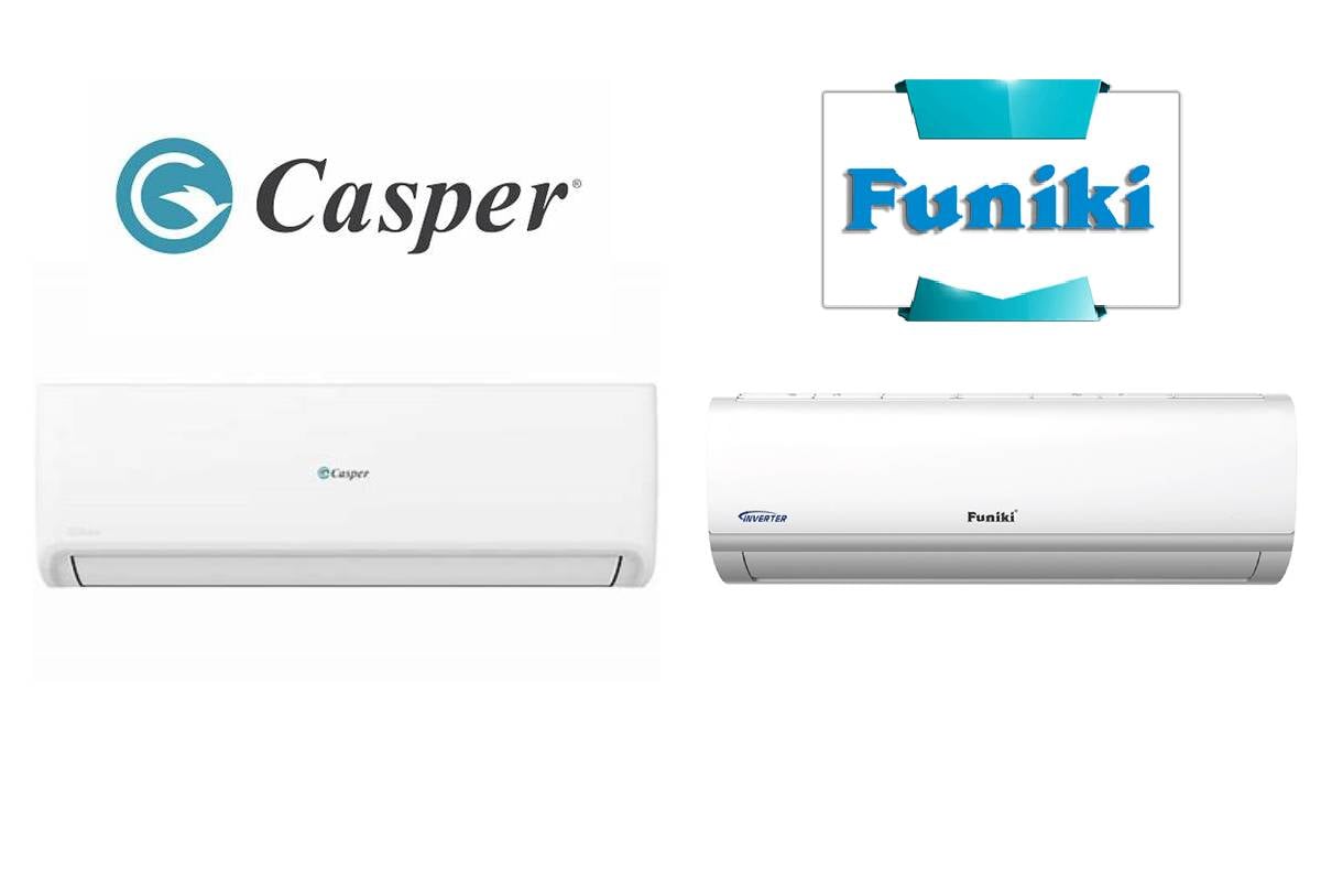 So sánh nên mua điều hòa Casper 2 chiều GH-12IS33 hay Funiki HIH12TMU?