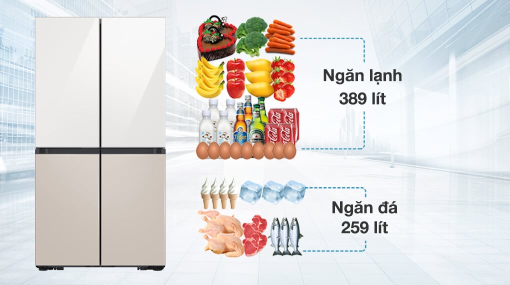3 chiếc tủ lạnh 4 cánh bán chạy nhất dịp cuối năm 2024