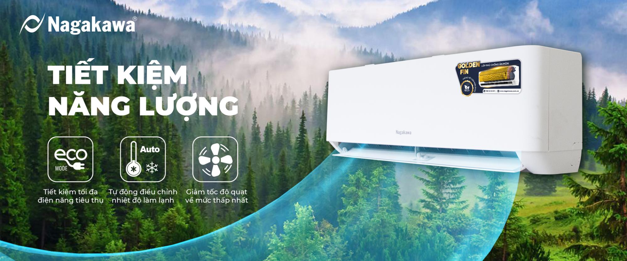 4 ưu điểm đặc biệt của Điều hòa Nagakawa Inverter 12000 Btu 2 chiều NIS-A12R2H11