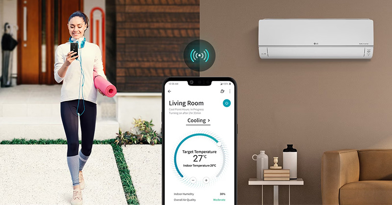 Hướng dẫn sử dụng hiệu quả chế độ Wifi trên điều hòa LG