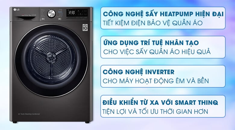 Máy sấy quần áo LG có tốt không? Có nên mua?