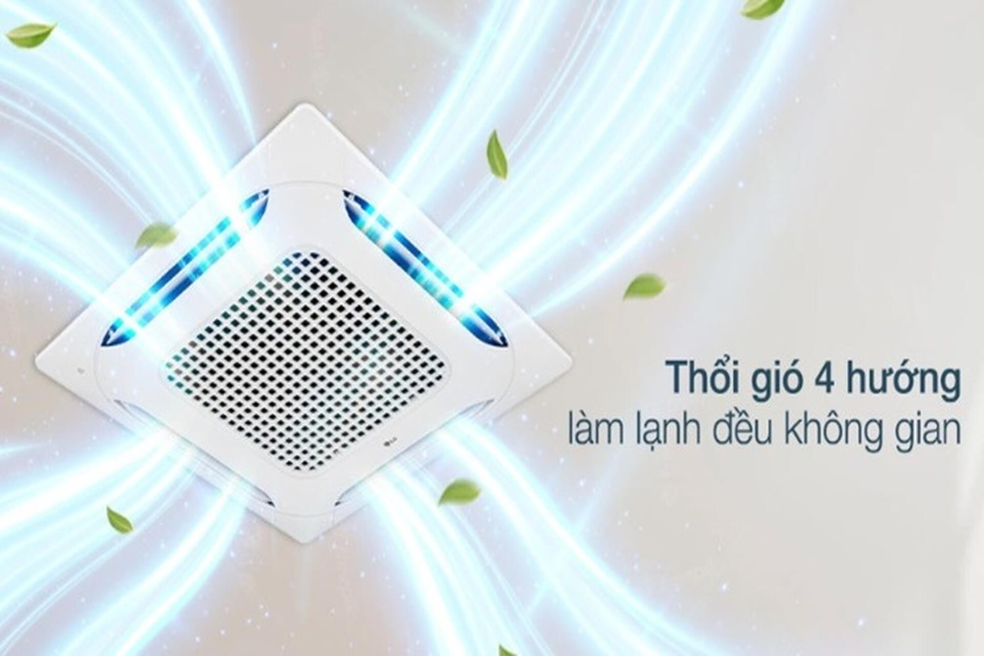Công suất điều hòa âm trần là bao nhiêu?