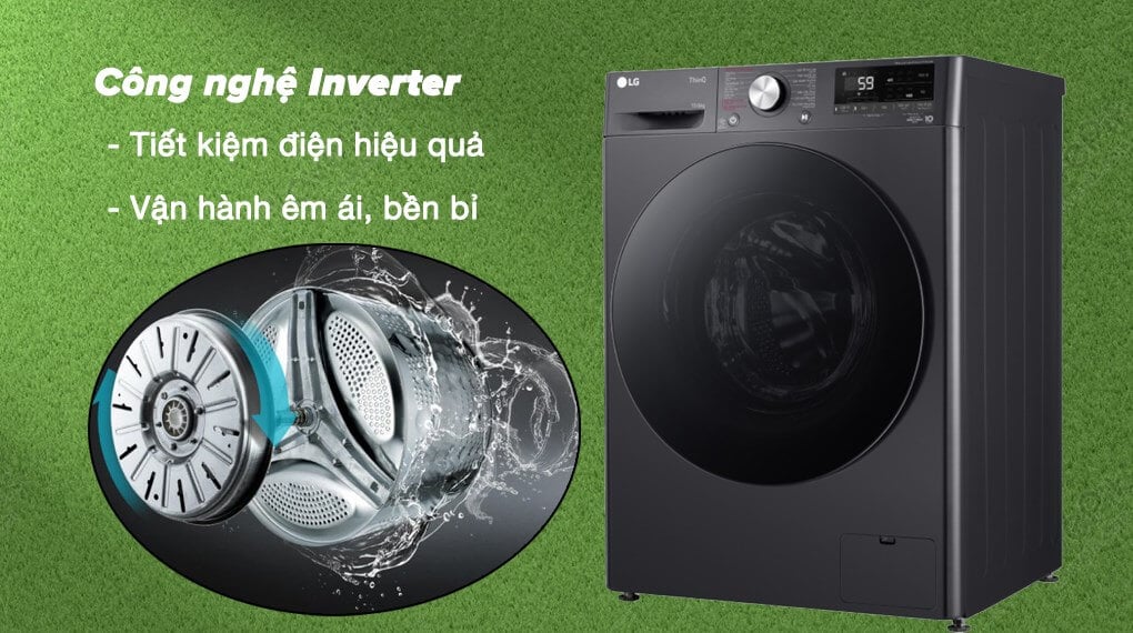 Có nên mua máy giặt sấy LG inverter FV1410D4M1 10kg hay không?
