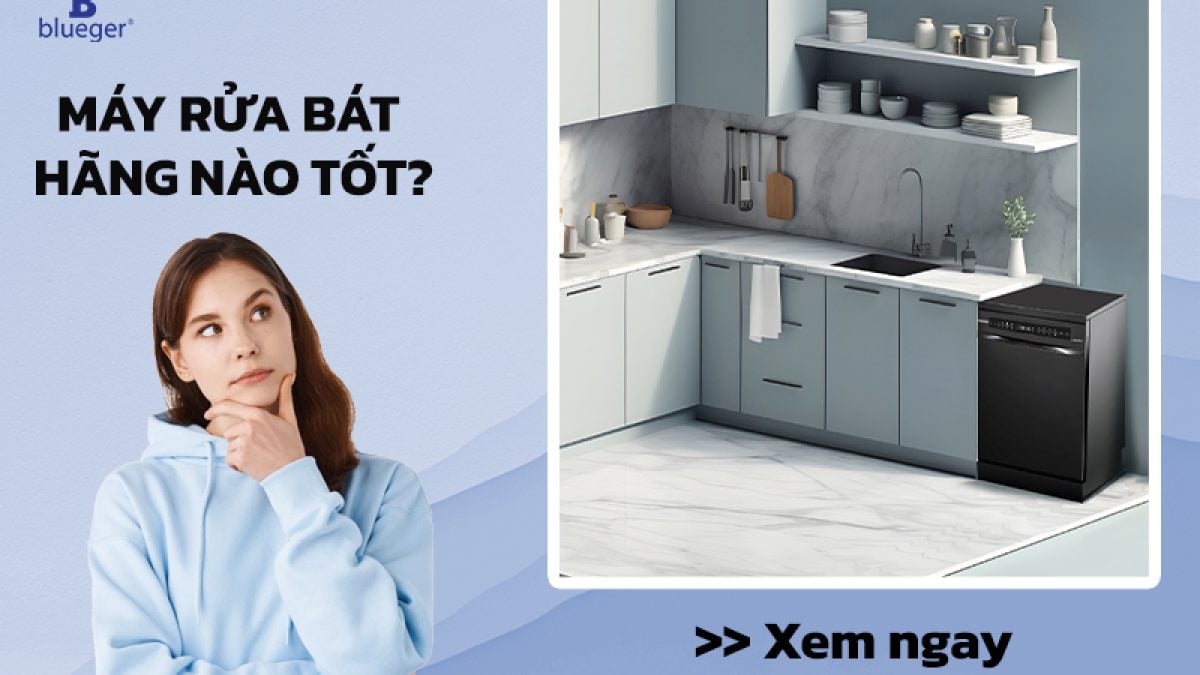 Máy rửa bát hãng nào tőt? Chia sẻ về top 4 thương hiệu máy rửa bát đáng mua nhất