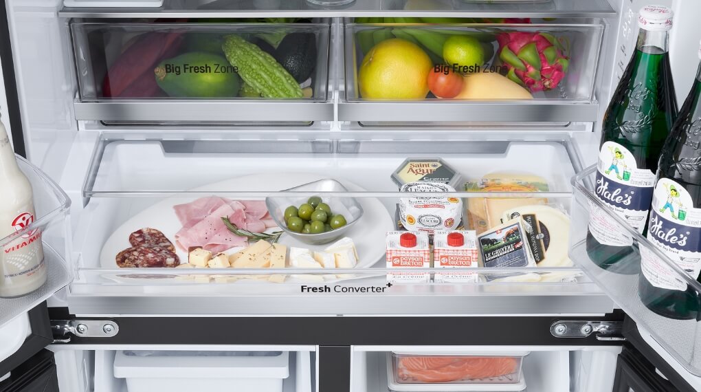 4 lý do khiến tủ lạnh LG 4 cánh LFB61BLGAI luôn thu hút người dùng