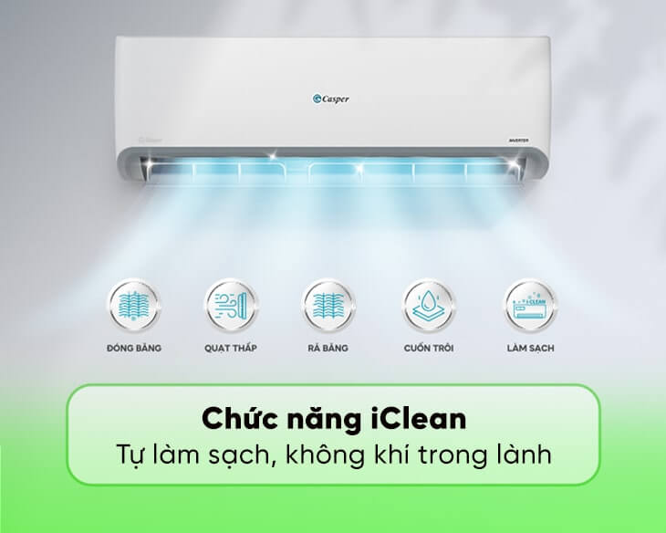 Đánh giá, phân tích điều hòa Casper 12000btu inverter TC-12IS36 có tốt không