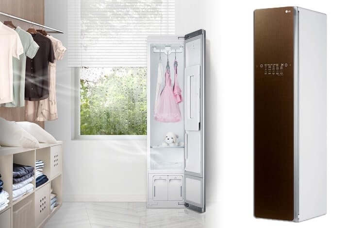 Sống chất và hiện đại hơn với tủ chăm sóc quần áo LG Styler SC5GMR80H