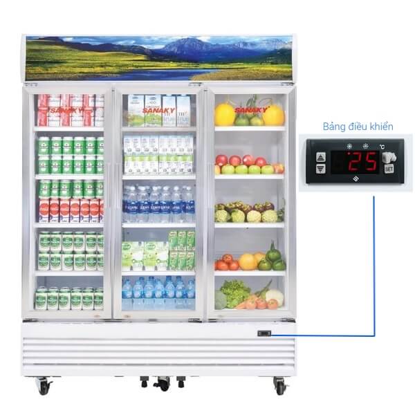Top 3 mẫu tủ mát Sanaky siêu bền và tiết kiệm điện đáng mua nhất ở năm 2024