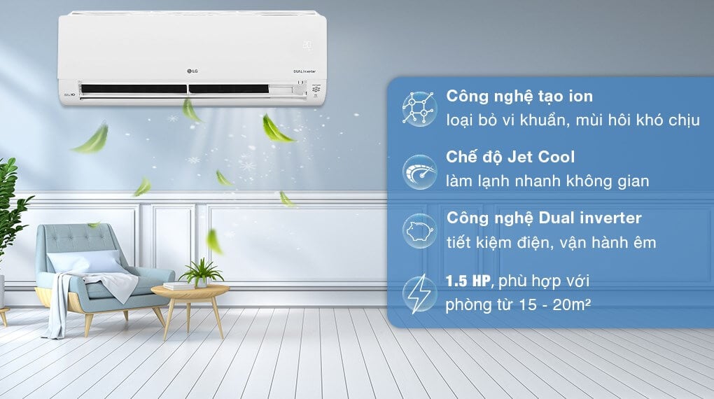 5 Lý do nên chọn mua điều hòa LG 2 chiều 12000btu IDH12M1