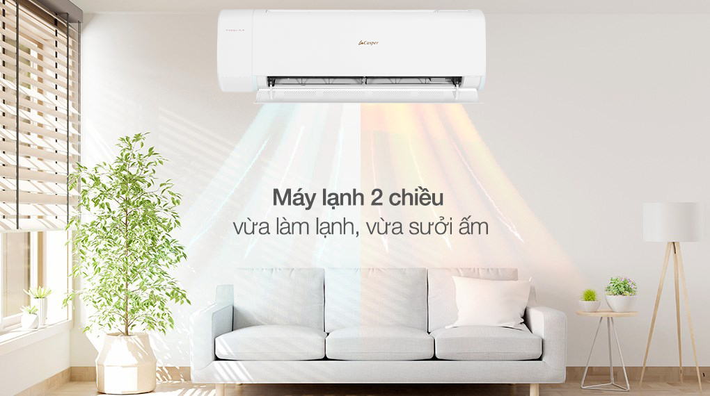 Tìm hiểu tính năng mới trên điều hòa Casper 2 chiều XH-09IF35 2024