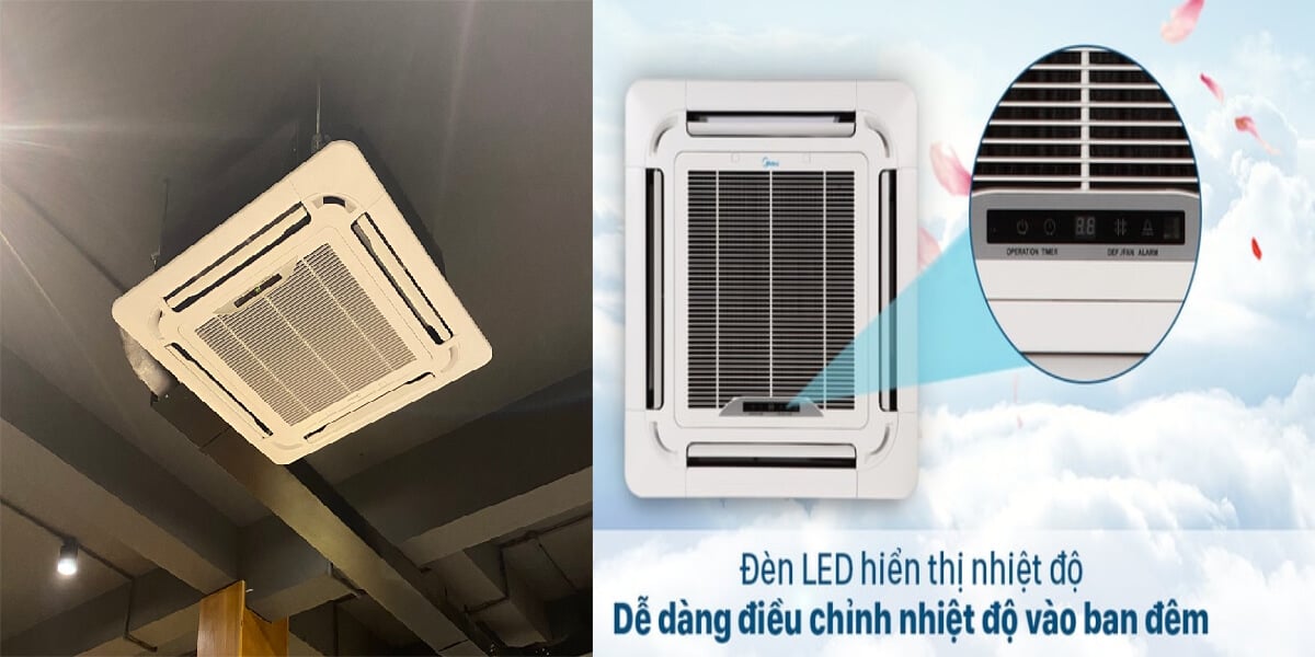 Điều hoà âm trần Midea 18000BTU