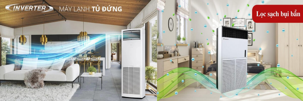 Điều hoà tủ đứng Daikin 70.000BTU