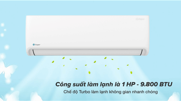 Điều hòa Casper có chế độ iFeel, một tính năng thông minh giúp điều chỉnh nhiệt độ tốt hơn.