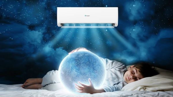 Điều hòa Casper JC-12IU36 trang bị hệ thống lọc không khí 3M giúp loại bỏ bụi bẩn, vi khuẩn, mùi hôi và các tác nhân gây dị ứng