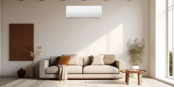 Điều hòa LG 24000BTU V24WIN1 có màu trắng trang nhã và thiết kế sang trọng