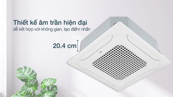 Điều hòa âm trần Mitsubishi Heavy FDT125VH/FDC125VNP có hiệu suất cao và tiết kiệm điện