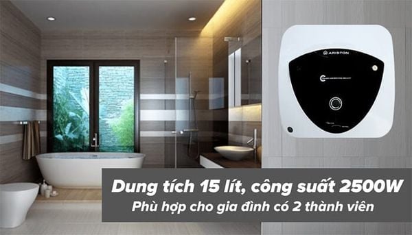 Các vật liệu được sử dụng cho Ariston Vitaly 15 cũng được chọn lọc kỹ lưỡng, đảm bảo an toàn