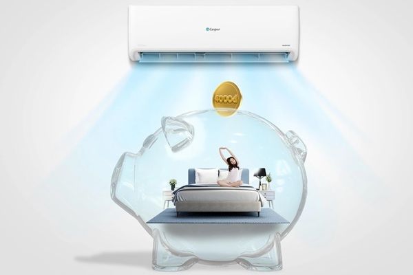 Một trong những tính năng nổi bật của điều hòa Casper 12000 BTU JC-12IU36 chính là công nghệ Inverter tiên tiến