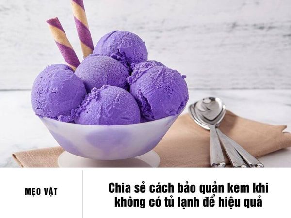 Đá khô có thể giữ kem lạnh từ sáu đến mười hai giờ, phù hợp khi bạn cần giữ nó trong thời gian dài hoặc khi bạn đi xa.