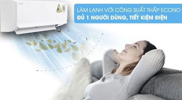 Điều hòa cây Panasonic sử dụng công nghệ inverter, đặc biệt là công nghệ ECO với AI