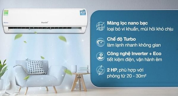 Đối với các dòng điều hòa không có inverter, Funiki sử dụng các công nghệ khác để giảm thiểu mức tiêu thụ điện, nhưng mức tiết kiệm điện sẽ không cao bằng so với các dòng máy inverter.