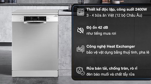 Công nghệ máy rửa bát Bosch