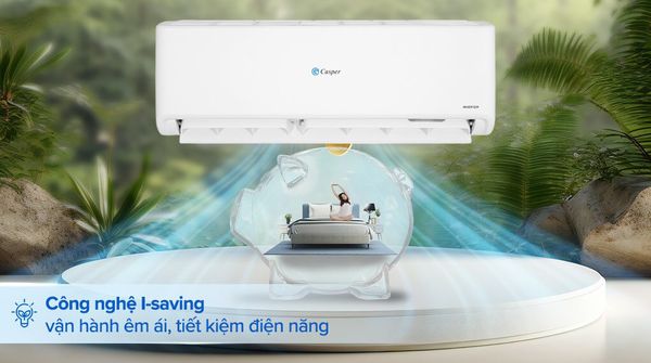 điều hòa Casper đã ưu tiên giảm thiểu tiếng ồn và tạo ra một không gian sống thoải mái cho người dùng.