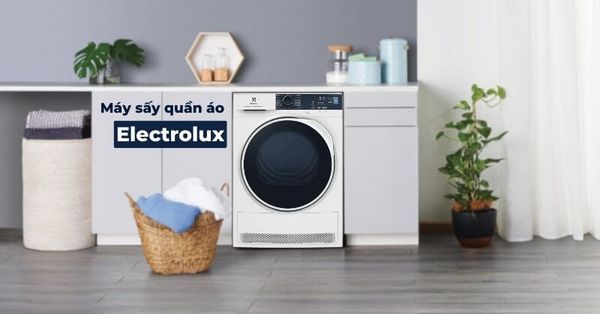 Máy sấy Electrolux EDV805JQWA có công suất mạnh mẽ làm khô quần áo nhanh chóng mà không tốn nhiều thời gian.