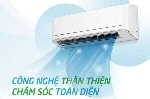 Toshiba RAS-H10C4KCVG-V có công nghệ Inverter Hybrid và cảm biến Eco.