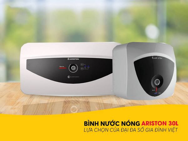 Bình nóng lạnh Ariston Slim3 30 RS có công nghệ làm nóng tiên tiến giúp nước nóng hiệu quả và nhanh chóng.