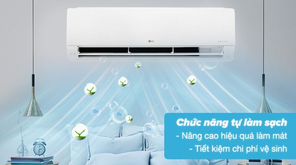 Chế độ Jet Cool của điều hòa LG là một giải pháp tuyệt vời nếu nhiệt độ phòng quá cao khiến bạn khó ngủ.