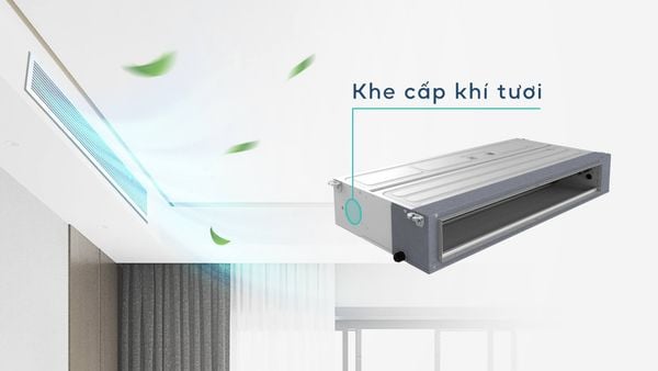 Nhiều điều hòa nối ống gió hiện có công nghệ inverter, giúp tiết kiệm tối đa điện năng trong quá trình hoạt động