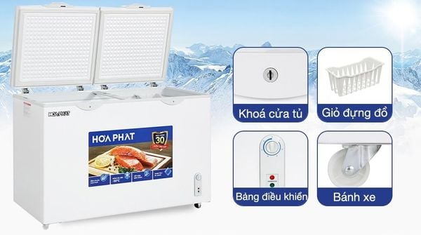 Tủ đông Funiki HCFI 506S2Đ2 được tích hợp công nghệ Inverter giúp tiết kiệm điện năng lên đến 30-50% so với các dòng tủ đông thông thường.