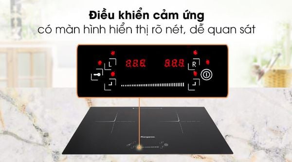 BẾP ĐIỆN TỪ HỒNG NGOẠI ĐÔI KANGAROO KG443I Hiện Đại