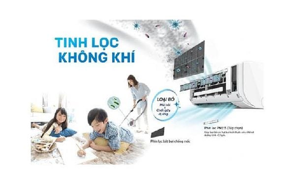 điều hòa daikin 1800btu