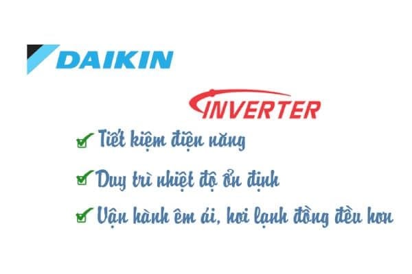Điều hòa Daikin 24000BTU inverter 1 chiều FTKY71ZVMV Công nghệ Inverter