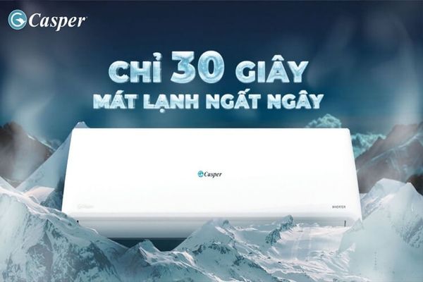 Casper sử dụng môi chất lạnh R32 và R410A, được đánh giá cao về hiệu suất làm lạnh và thân thiện với môi trường.