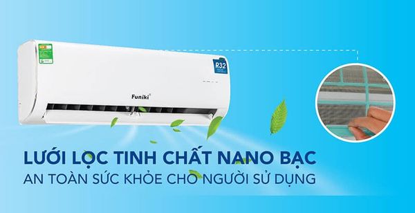 Điều hòa Funiki HIH09TMU có hai chế độ làm lạnh và sưởi ấm, mang lại sự tiện lợi vượt trội so với các dòng điều hòa một chiều thông thường.