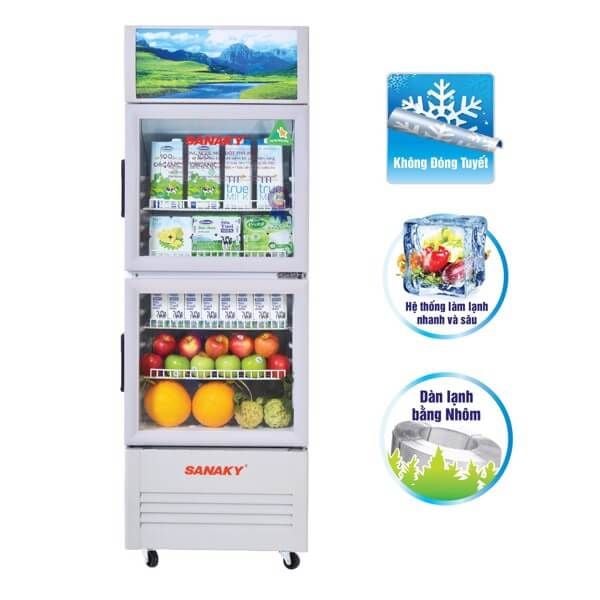 Công nghệ làm lạnh trực tiếp Sanaky VH-8009HP có khả năng làm lạnh nhanh và hiệu quả Công nghệ làm lạnh trực tiếp Sanaky VH-8009HP có khả năng làm lạnh nhanh và hiệu quả