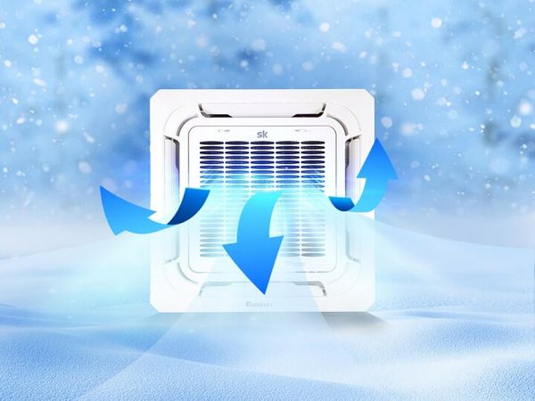 Nhiều loại điều hòa âm trần 36000BTU hiện có công nghệ inverter, giúp giảm lượng điện tiêu thụ đến 50%